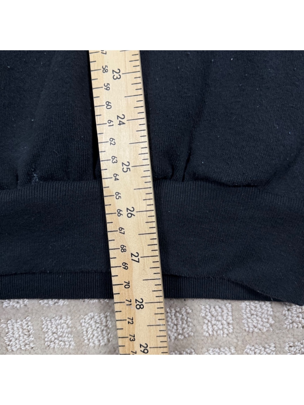 Black wolf graphic crewneck sweatshirt size XL - Picture 6 of 7